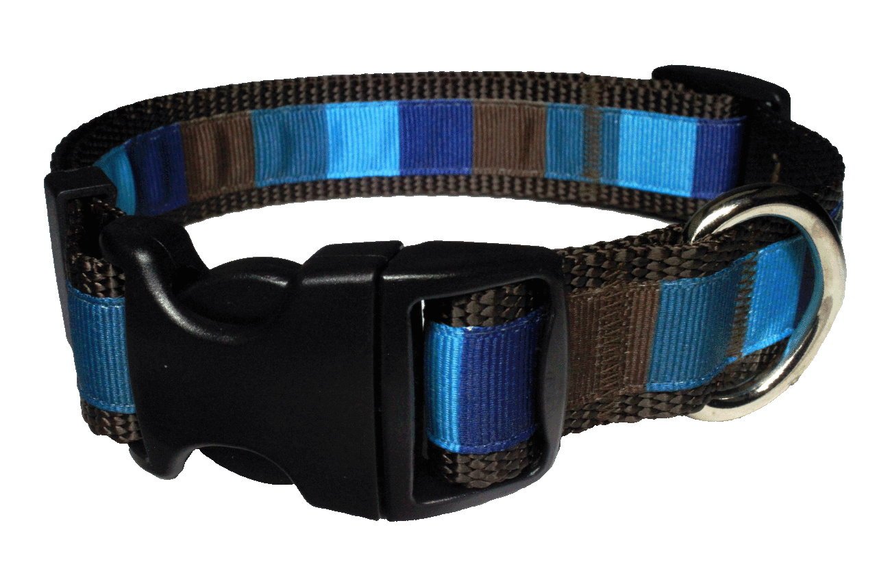 Premium Paw Paws Chocolate Snow Cone Ice Block Dog Collars - Cooling Summer Pet Accessory for Hot Days, Outdoor Adventures & Beach Trips
