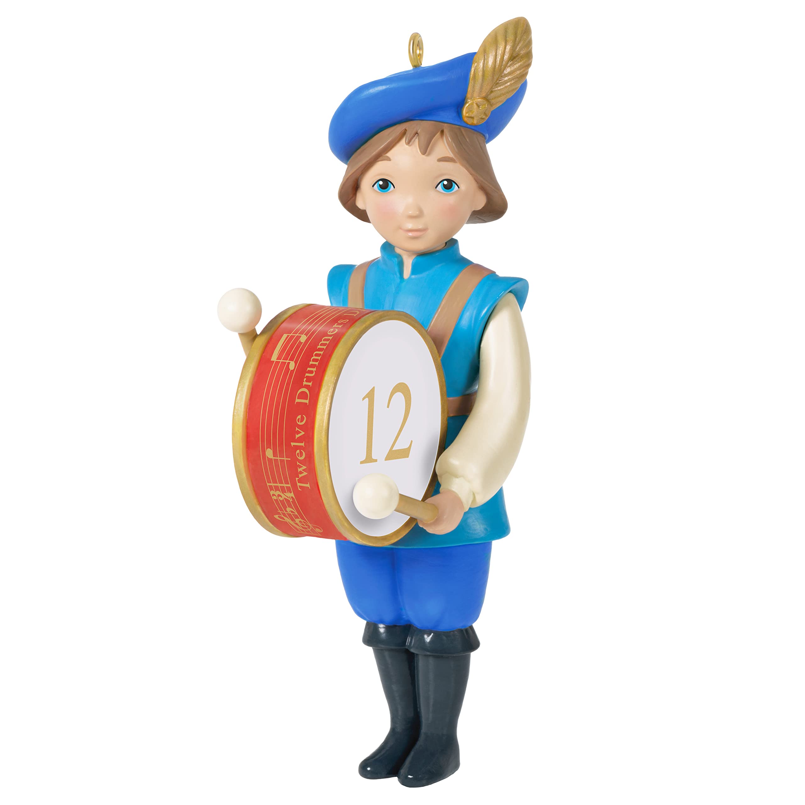 Hallmark Keepsake Christmas Ornament 2022 - Twelve Days of Christmas Twelve Drummers Drumming Collectible Holiday Decoration | Perfect for Tree Decor, Gift Giving & Christmas Collectors
