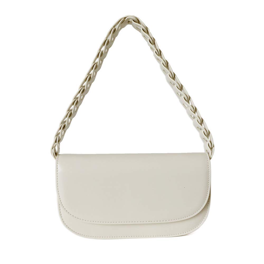 JIUFENG Women's Cowhide Leather Hollow Weave Shoulder Bag - Trendy Underarm Purse for Work, Shopping & Evening Out