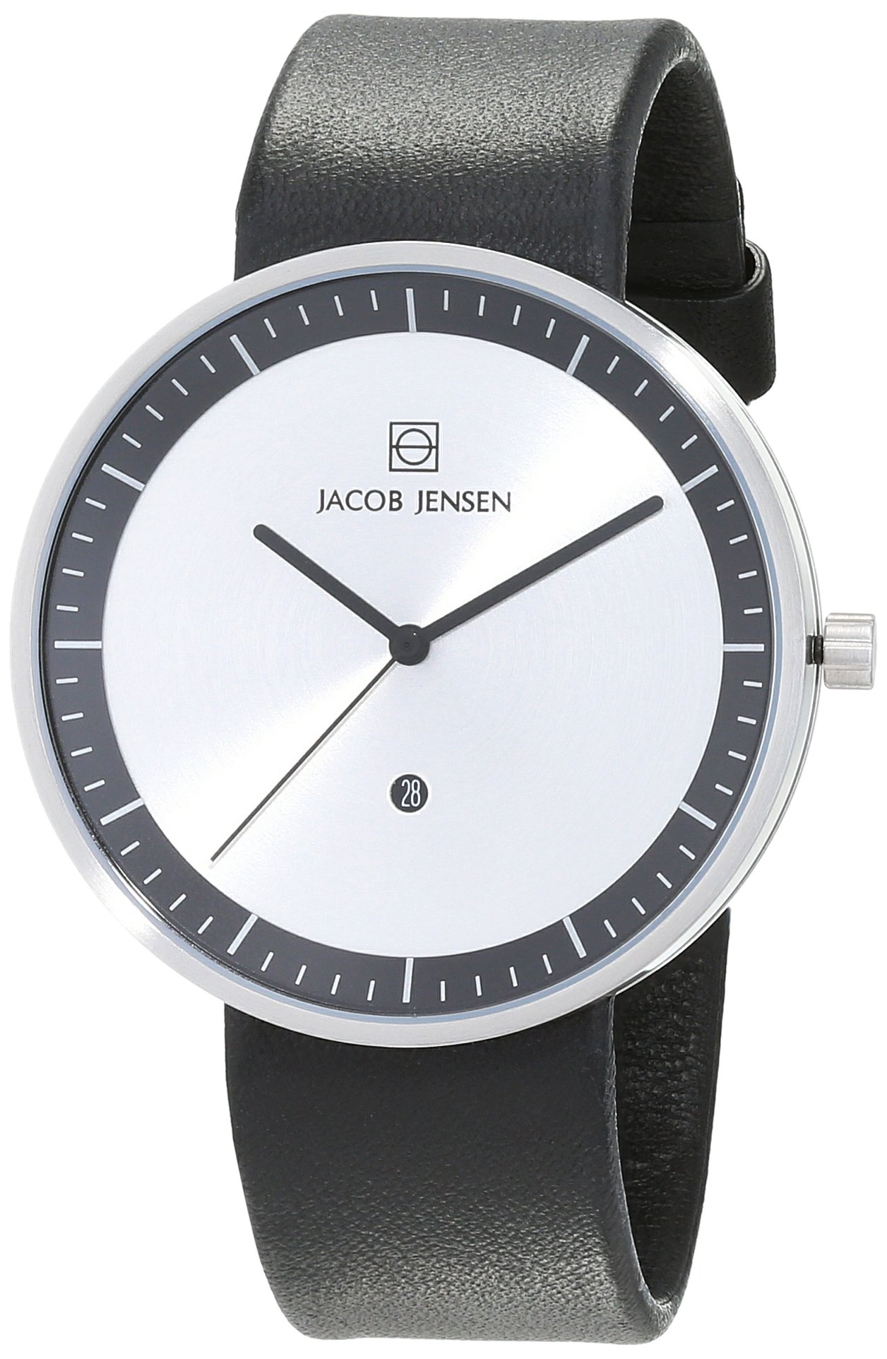 Jacob Jensen Strata Men's Watch 270 - Luxury Minimalist Stainless Steel Analog Watch for Business & Formal Occasions
