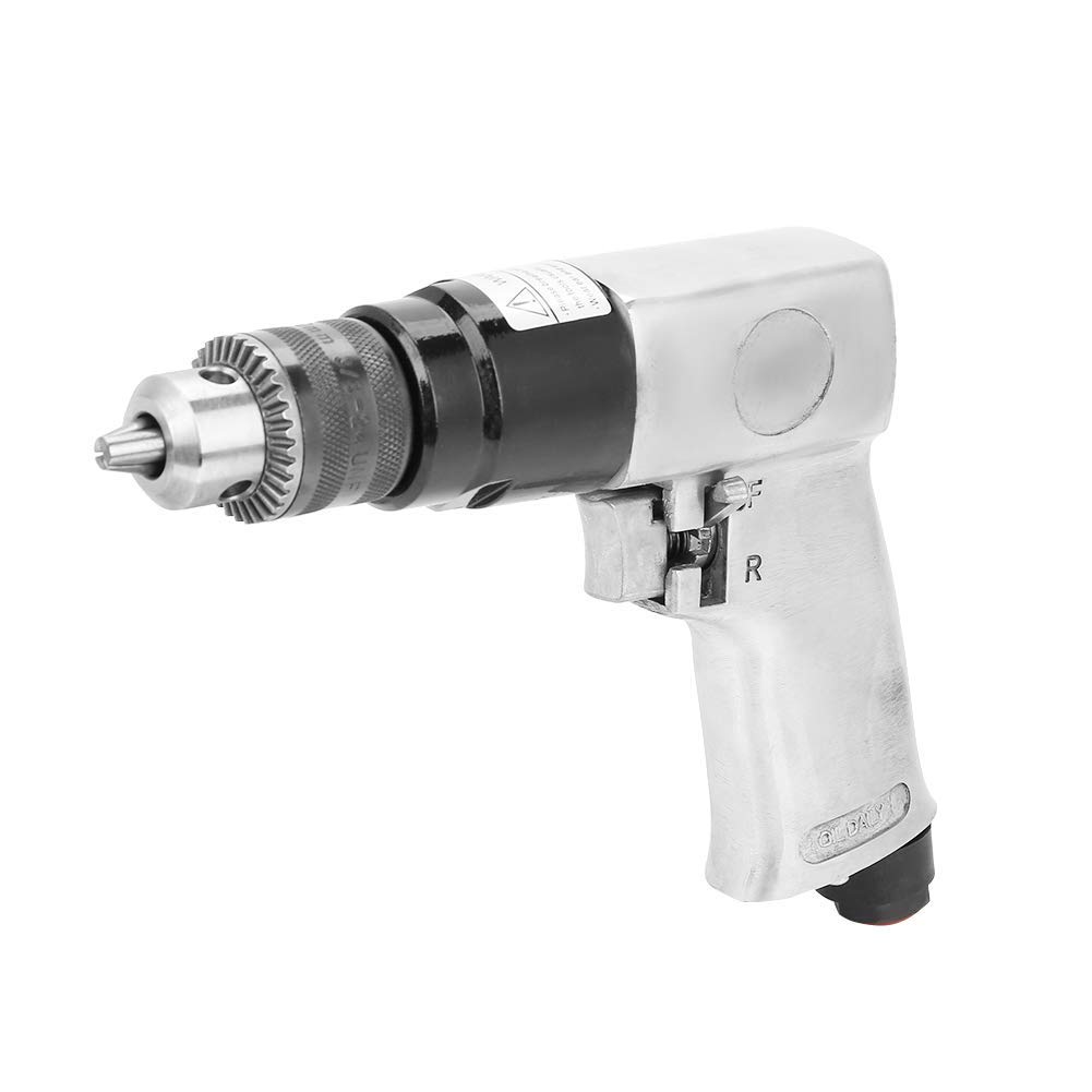 High-Speed 1700RPM Reversible Air Drill for Metal & Wood Drilling