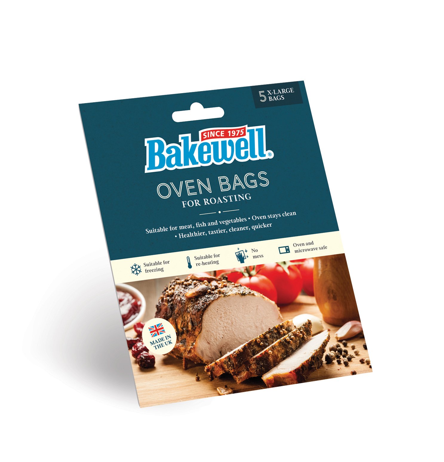 Extra Large Oven Bags for Roasting Turkey & Meat - 5 Pack Heavy Duty Cooking Bags for Baking, Grilling & Meal Prep - BPA Free, Leak Proof & Heat Resistant (Perfect for Thanksgiving, Christmas & Family Gatherings)