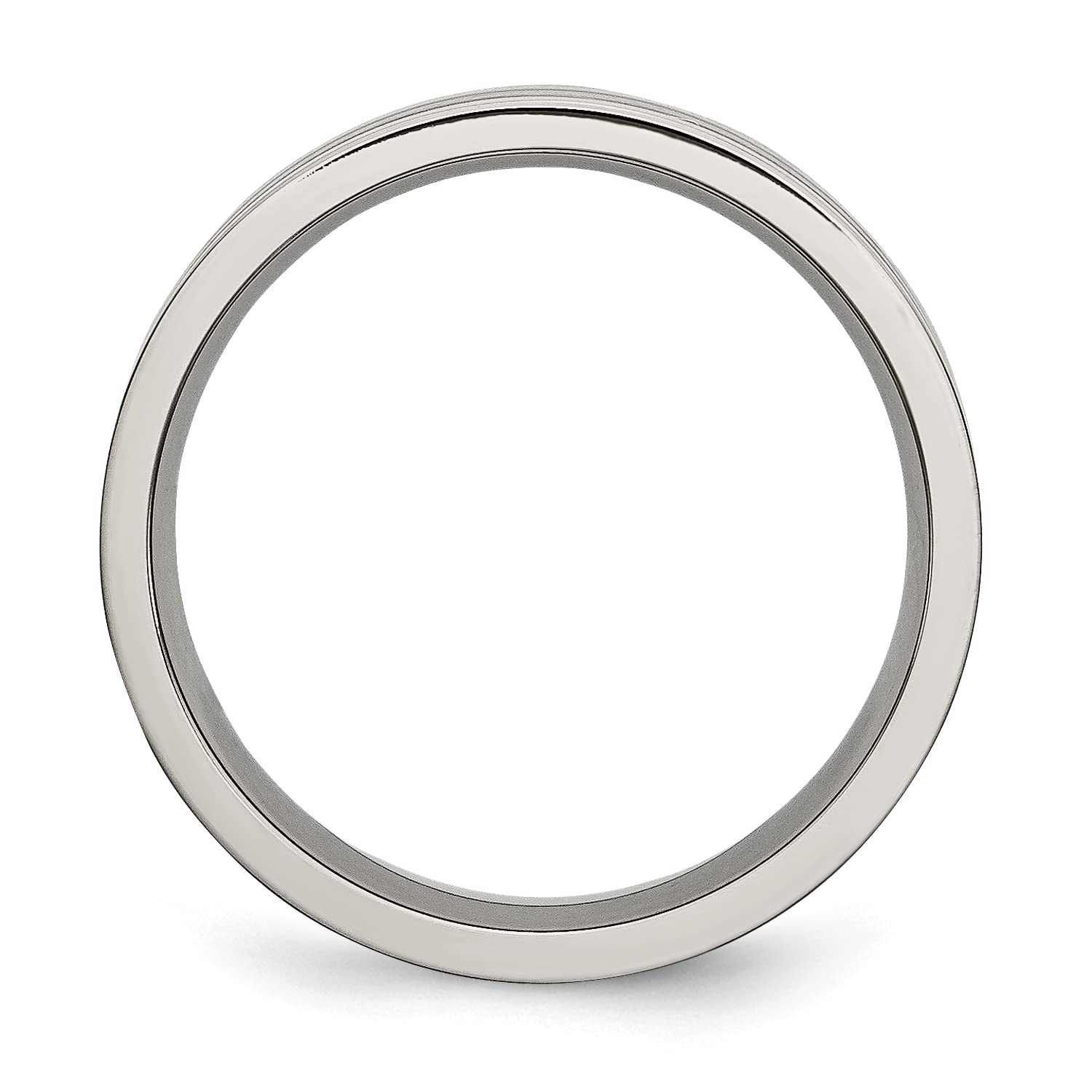 Titanium 6mm Wedding Band Ring for Men & Women - Durable Comfort Fit Wedding Ring - Perfect for Engagement, Anniversary & Everyday Wear
