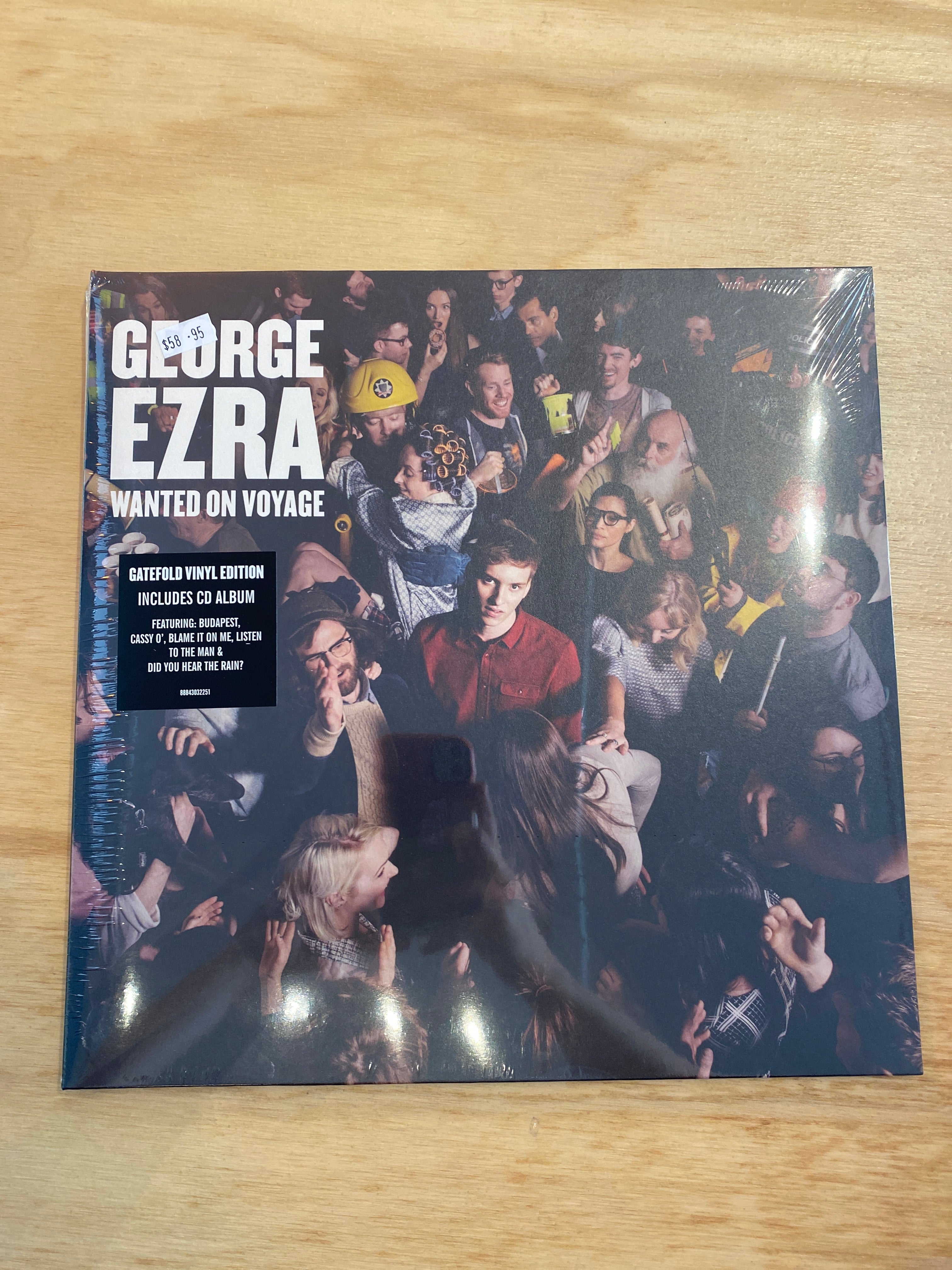 George Ezra - Wanted on Voyage Vinyl LP Record | Limited Edition Music Album for Collectors & Fans | Perfect for Home Listening & Gifts