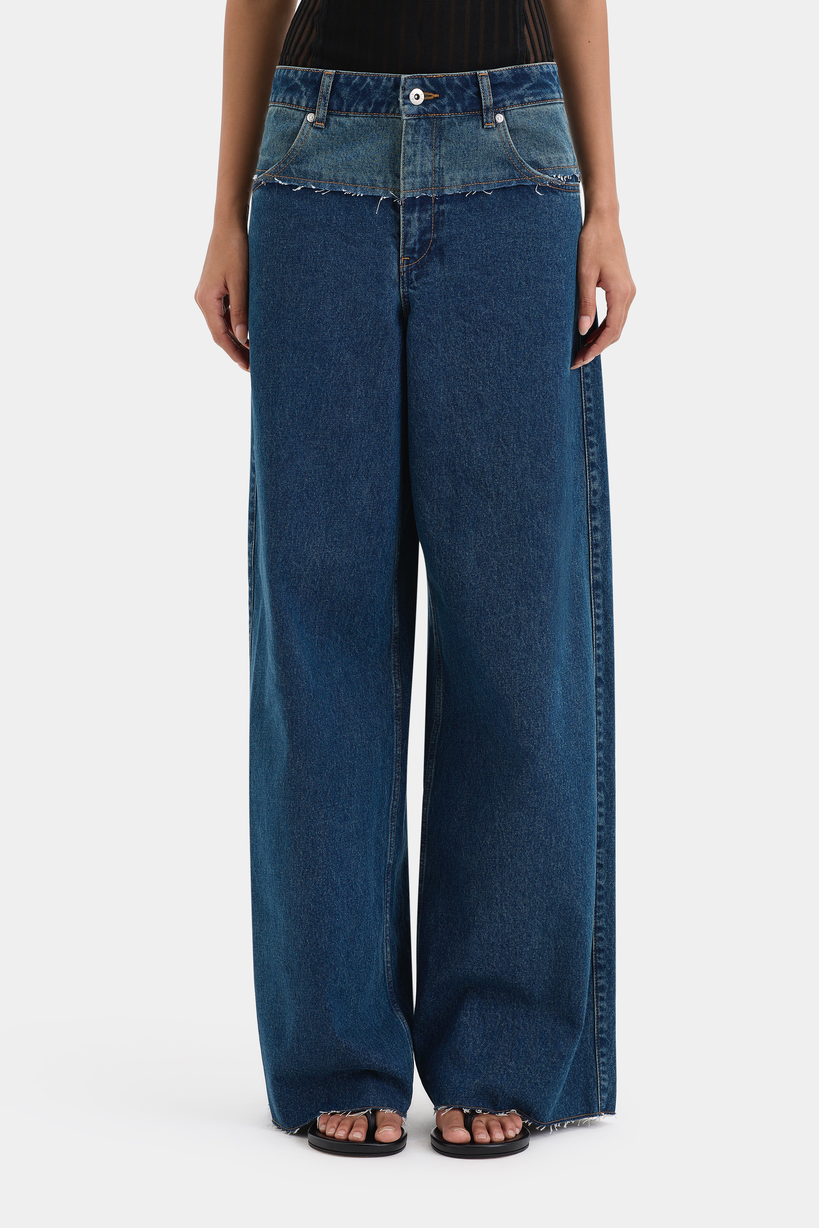 Luna High Waist Wide Leg Jeans for Women - Stretchy Comfort Denim Pants - Perfect for Casual Wear, Office Outfits & Date Nights