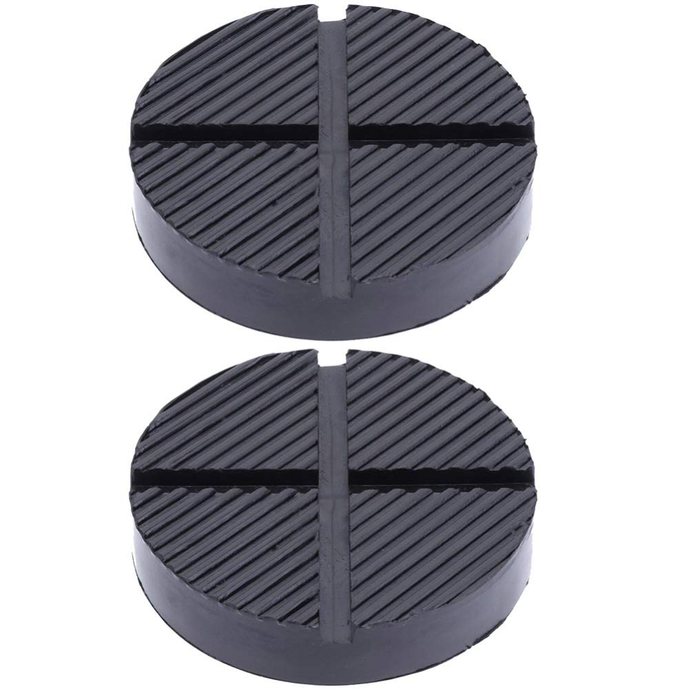 2PCS Jack Pad Tool - Heavy Duty Frame Rail Protector & Pinch Weld Jack Pad Adapter for Car Lifting, Compatible with Floor Jack and Jack Stands (Useful for DIY Car Maintenance, Garage Work, and Vehicle Repairs)