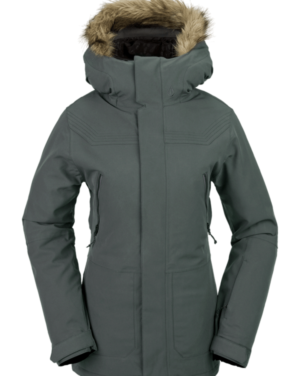 Volcom Women's Shadow Insulated Jacket 2024 - Waterproof Winter Coat for Skiing, Snowboarding & Outdoor Activities