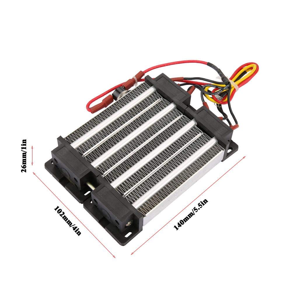 110V/220V 1000W PTC Ceramic Air Heater - Energy Efficient Space Heater for Home & Office - Perfect for Winter Heating, Garages, and Small Rooms