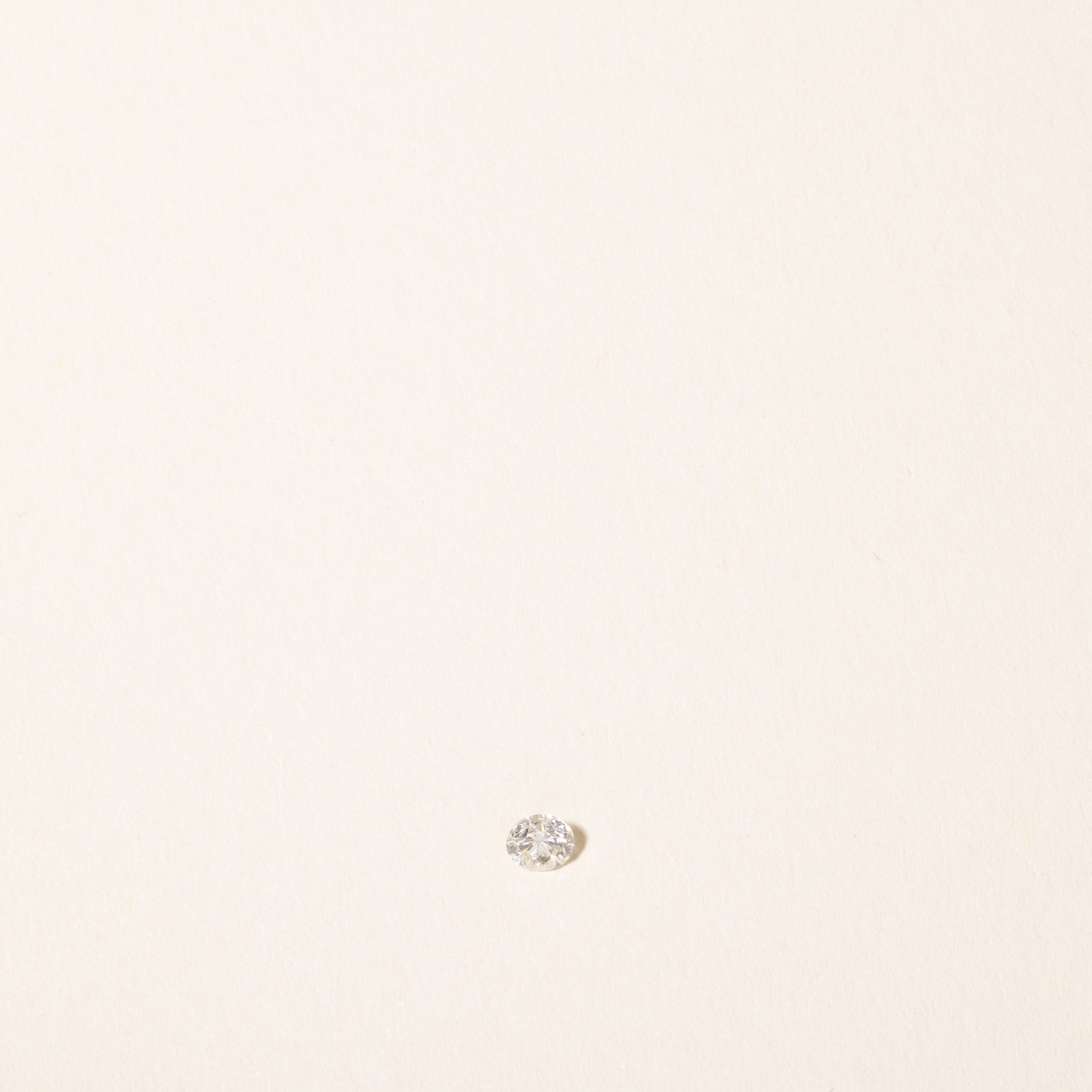 0.32ct Round Brilliant Cut Loose Diamond - I1 Clarity, K/L Color | Engagement Rings, Wedding Bands & Fine Jewelry