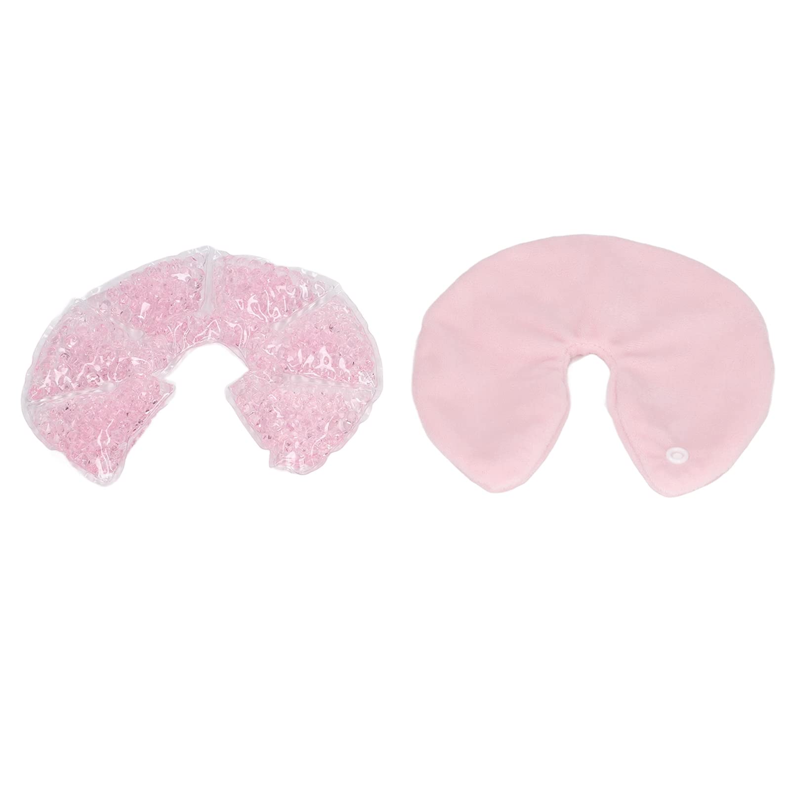 **Hot & Cold Breastfeeding Gel Packs for Nursing Moms – Soothing Relief for Soreness & Milk Flow – Reusable Screw-Shaped Compress – Home Use (Pink) – Perfect for Postpartum Care & Lactation Comfort**