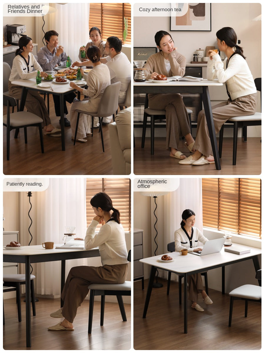 Premium Oak Solid Wood Rocking Table - Durable & Stylish Outdoor Patio Furniture for Garden, Deck, or Porch Relaxation
