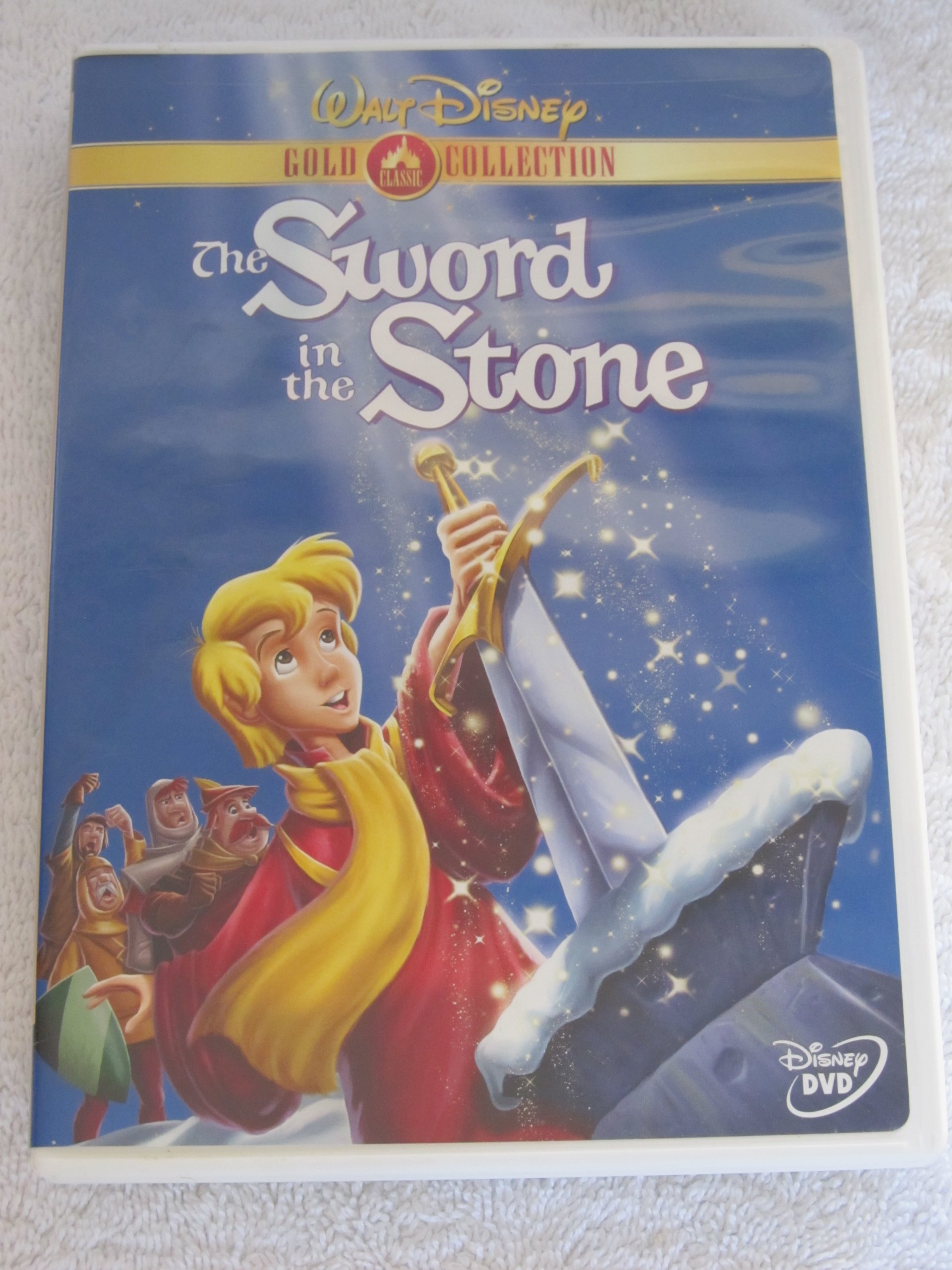 The Sword in the Stone - Disney Gold Classic Collection DVD | Animated Fantasy Adventure Movie for Kids & Family Movie Night