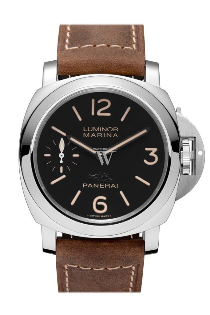 Panerai Luminor Marina Stainless Steel Black Dial Men's Watch PAM00541 - Luxury Dive Watch for Men, Perfect for Water Sports & Formal Occasions