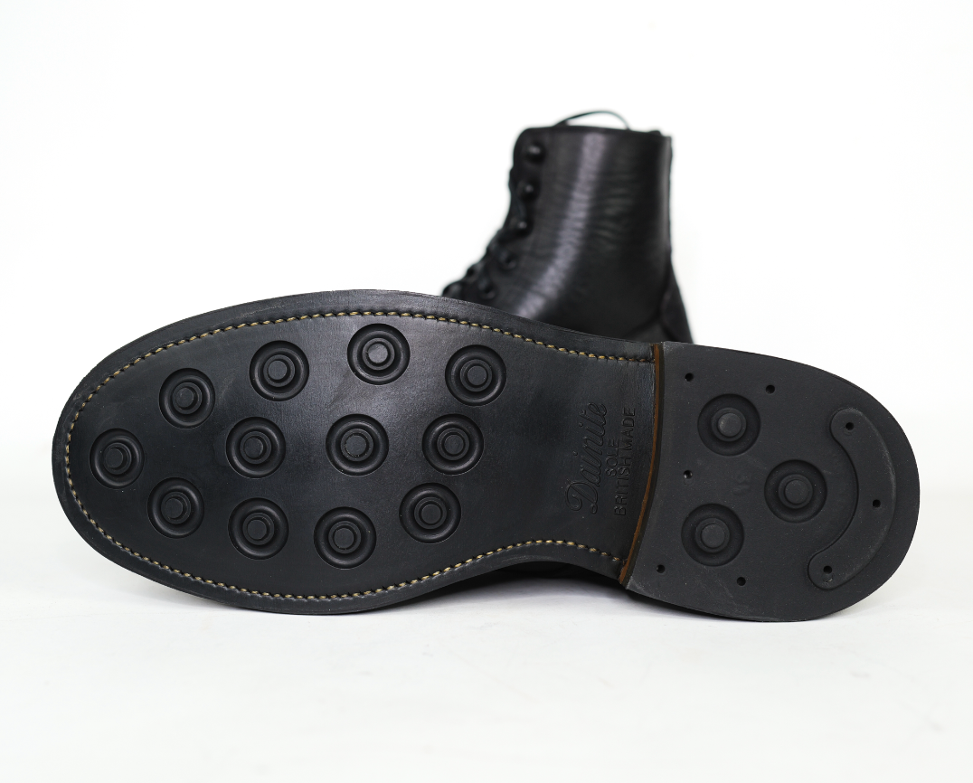 The Shop X Unmarked Blacked Out Hunter Boots - Waterproof Rain Boots for Women & Men - Perfect for Outdoor, Gardening, and Wet Weather Adventures
