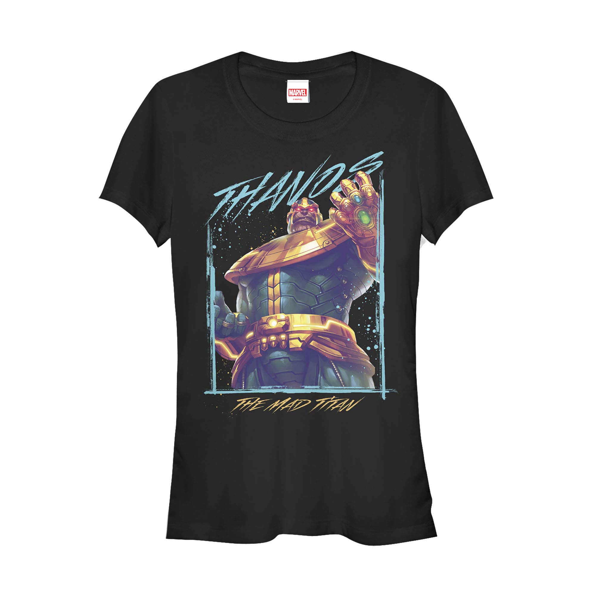 Marvel Thanos Mad Titan Graphic T-Shirt for Kids | Superhero Cotton Tee | Birthday Gift, Cosplay & Casual Wear
