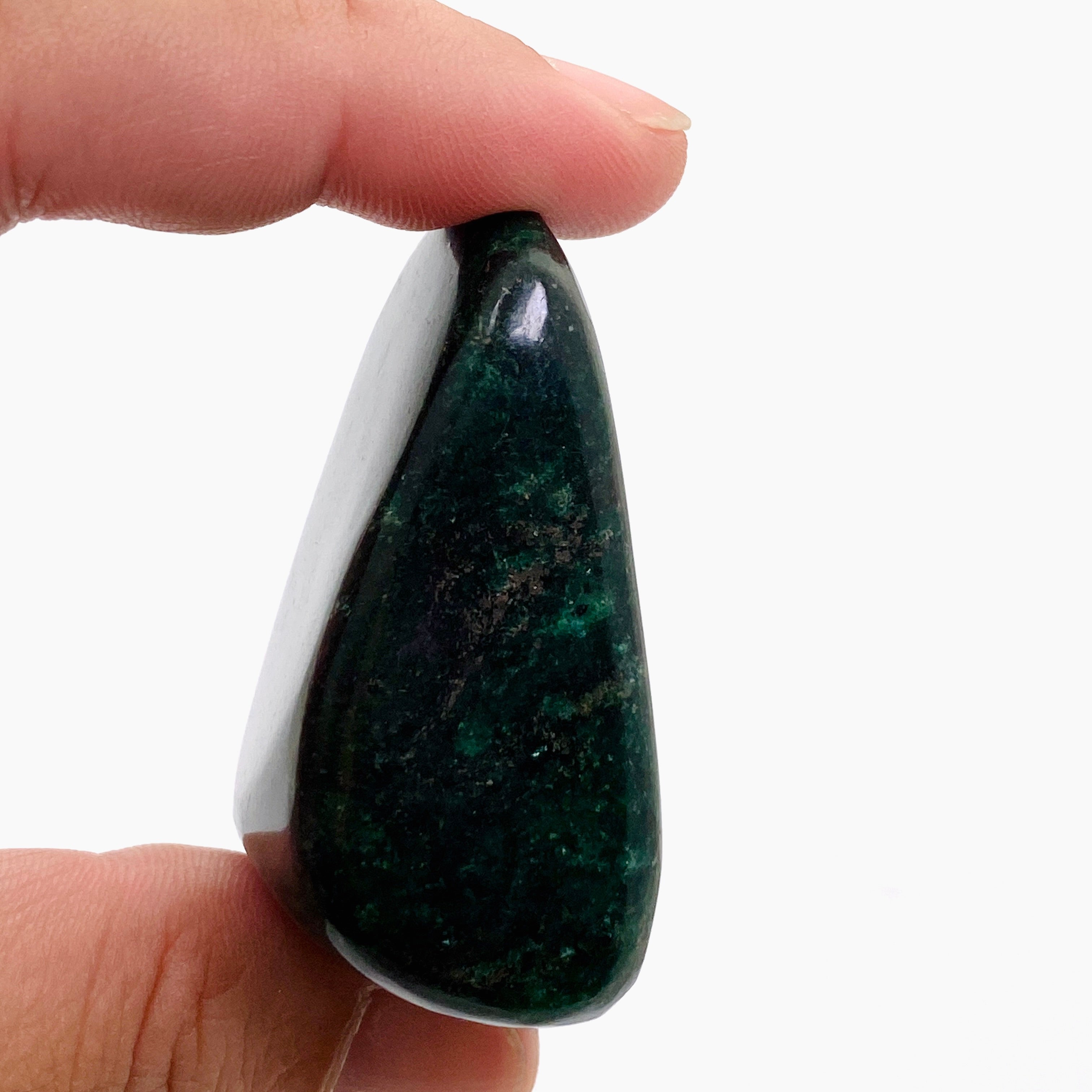 Rare One-of-a-Kind Pocket Cupro Zoisite Free Form CR3500 - Unique Crystal Specimen for Mineral Collectors & Spiritual Healing