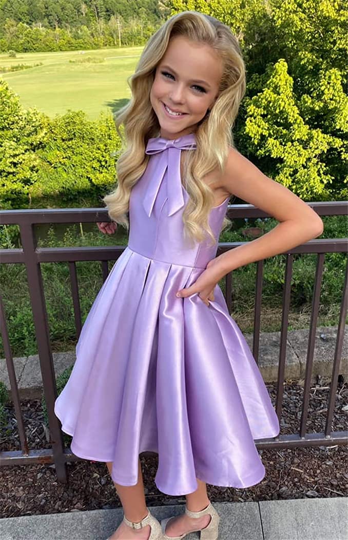 Girls Formal Party Dresses - Elegant Halter Pageant Gowns for Interviews, Pageants & Special Occasions | Perfect for Weddings, Proms & Birthday Parties | PA014