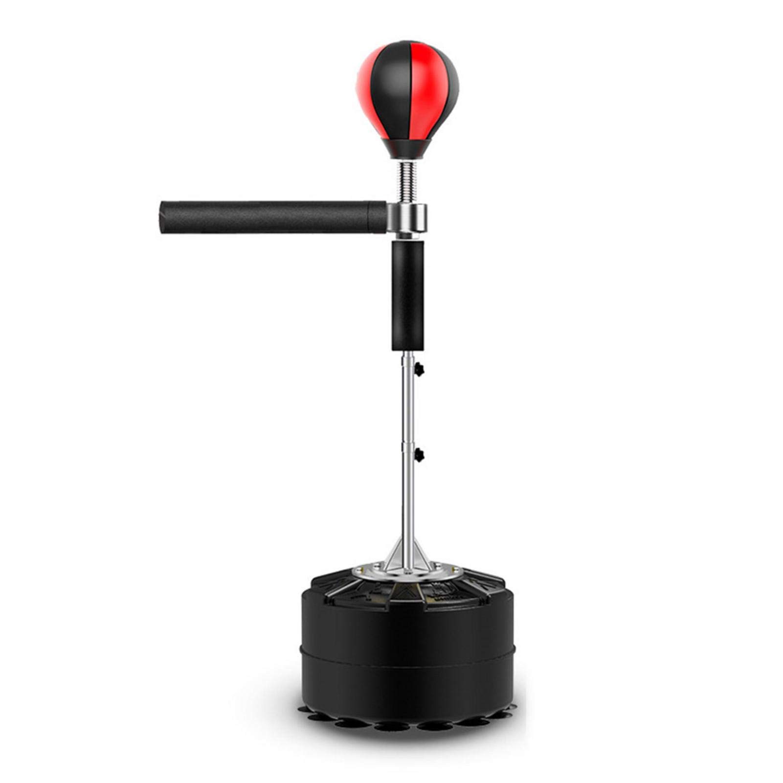 Professional Heavy Duty Punching Bag Stand | Adjustable Boxing Speed Ball for Adults & Kids - Portable Training Target with 360° Reflex Bar & Strong Suction Cup Base - Perfect for Home Gym, Boxing Training, Martial Arts Practice & Fitness Workouts