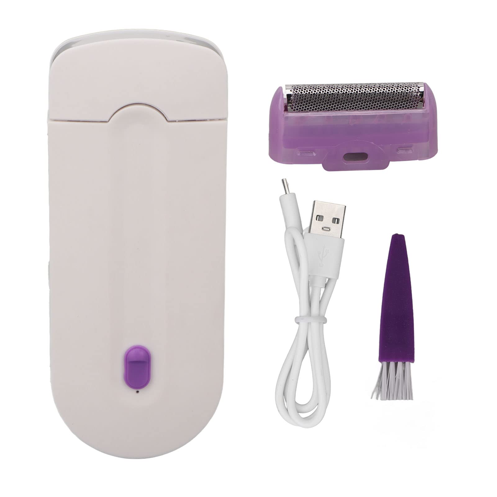 Women's Wet & Dry Electric Shaver - Painless Hair Removal with Blue Indicator Light | Waterproof Floating Net Bikini & Body Trimmer | Perfect for Travel, Gym & Home Use