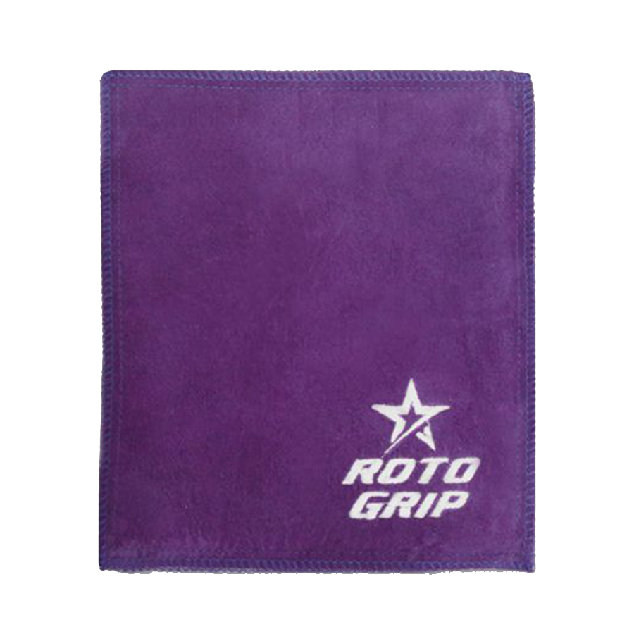 Roto Grip Purple Microfiber Bowling Towel - Premium Absorbent Shammy for Bowling Balls - Perfect for Cleaning & Polishing During League Play & Tournaments