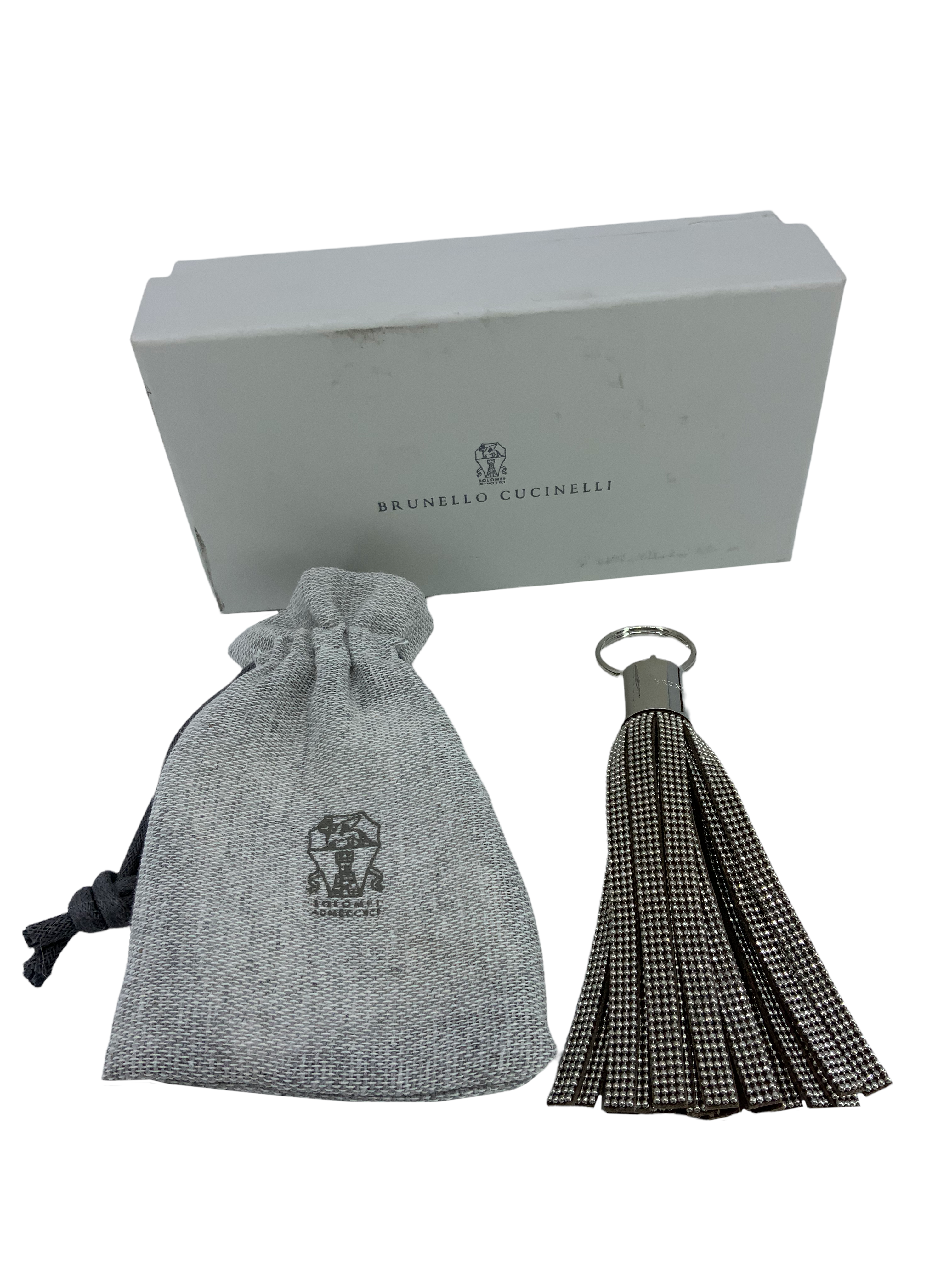 Brunello Cucinelli Monili Beaded Keychain - Stylish Designer Key Ring for Women & Men | Perfect for Luxury Gifts, Handbags, and Everyday Use