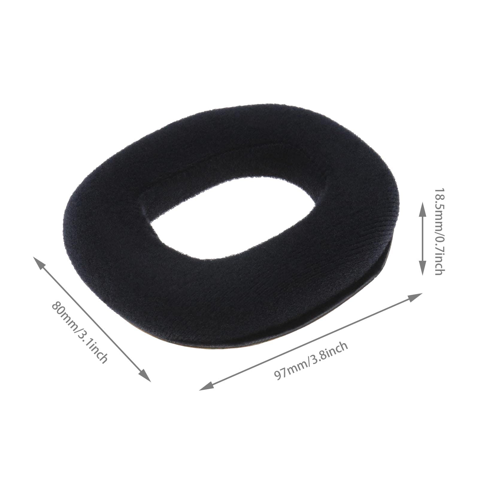 Replacement Soft Velour Headphones Earpads for Astro A40 TR & A50 - Foam Ear Cushion Covers Repair Parts - Perfect for Gaming, Music & Long Wear Comfort