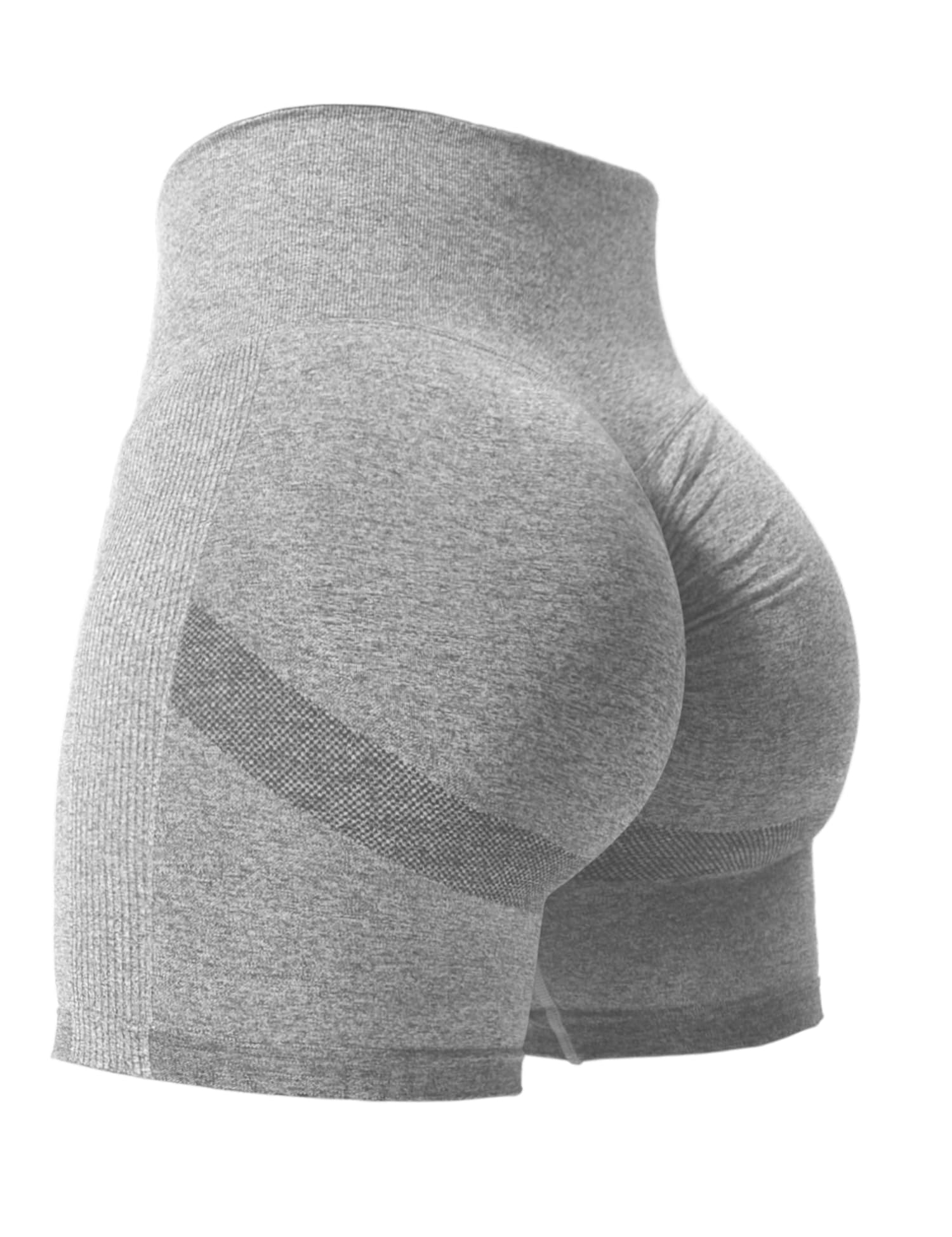 YEOREO High Waist Yoga Shorts for Women - Seamless Workout & Gym Leggings with Contour Fit - Perfect for Cycling, Running & Fitness Training
