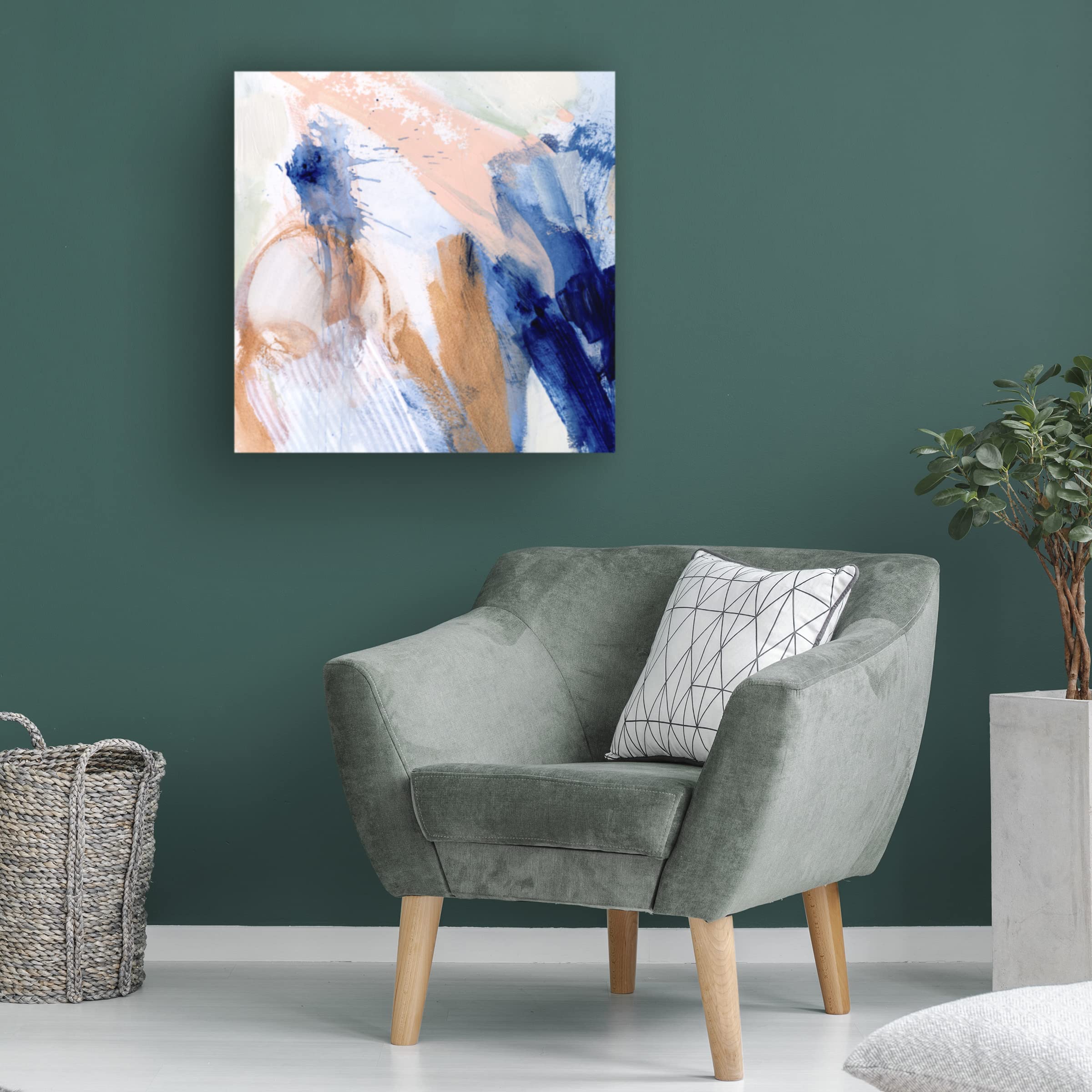 Victoria Borges 'Lanikai IV' Canvas Art Print - Tropical Beach Wall Decor for Living Room, Bedroom & Office | Trademark Fine Art Collection