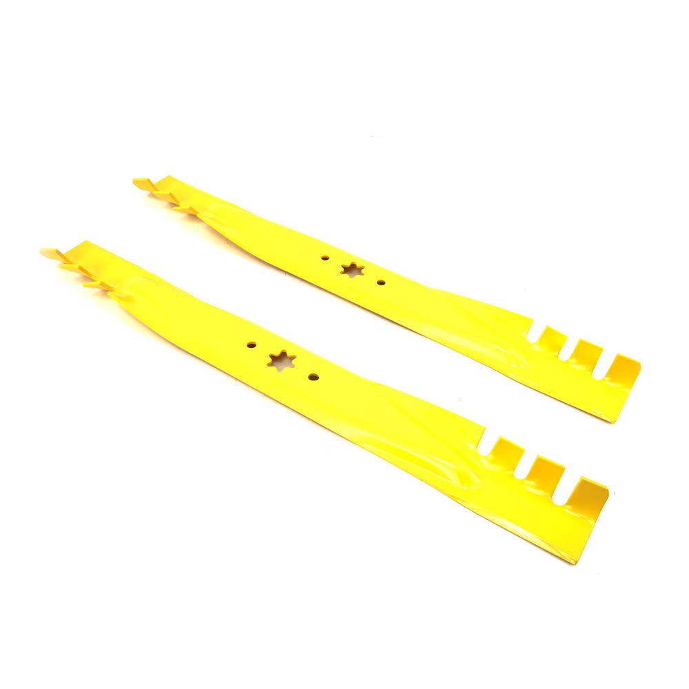 Arnold MTD Genuine Parts 490-110-0137 42-Inch Xtreme Lawn Mower Blade Set - High-Performance Replacement Blades for MTD Riding Mowers - Perfect for Grass Cutting & Lawn Maintenance