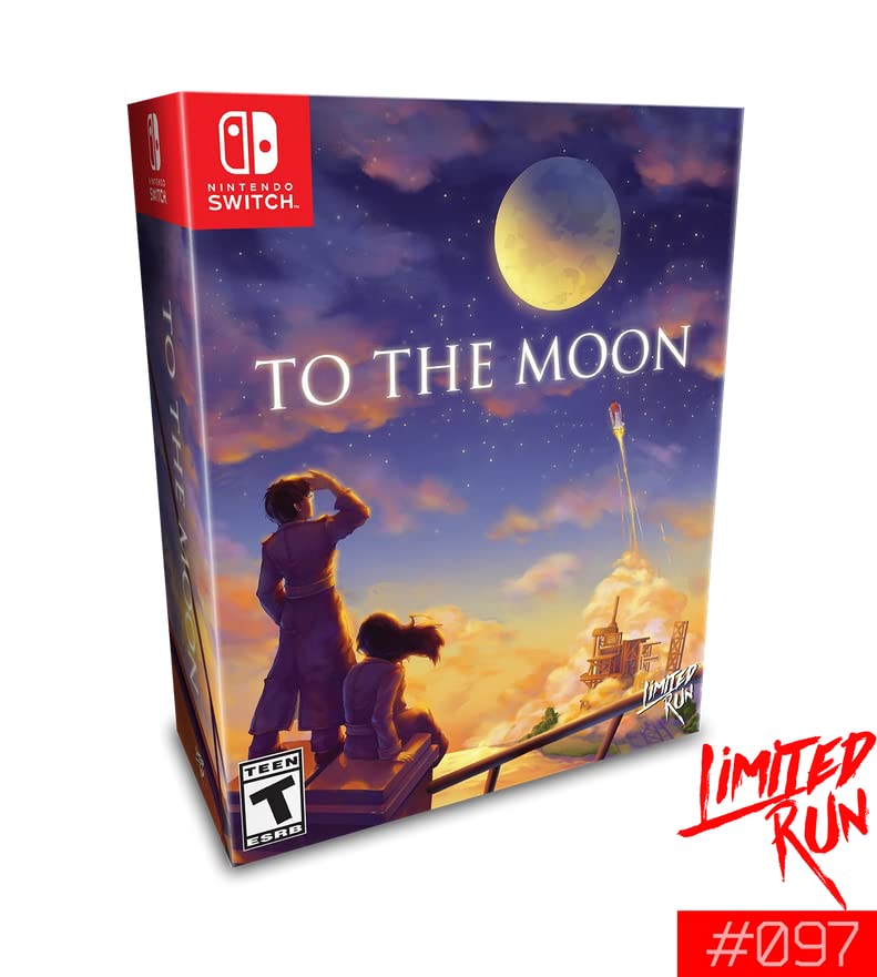 To The Moon Deluxe Edition (Limited Run Games #97) - Nintendo Switch Game - Emotional Story-Driven RPG Adventure for Home & Travel Gaming
