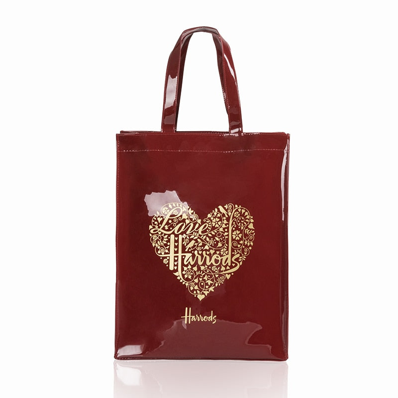 Eco-Friendly Women's Floral Tote Shopping Bag - Reusable Grocery Bag for Beach, Market & Daily Use