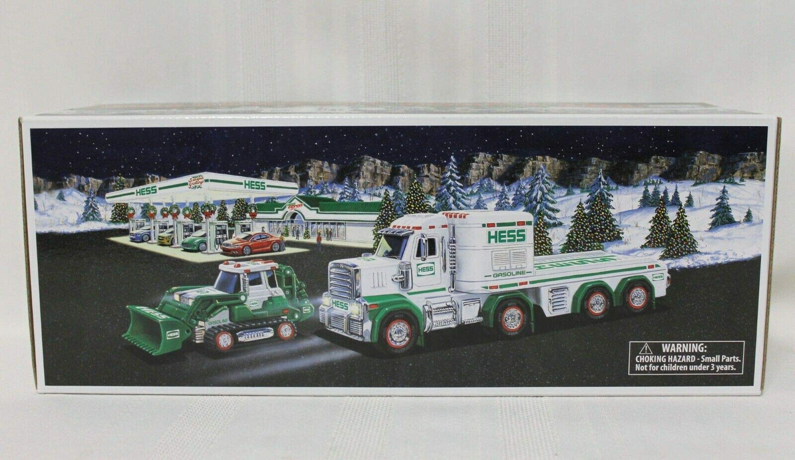 2013 Hess Toy Truck and Tractor - Collectible Die-Cast Vehicle Set for Kids & Adults - Perfect for Christmas Gifts, Playtime, and Display Collection