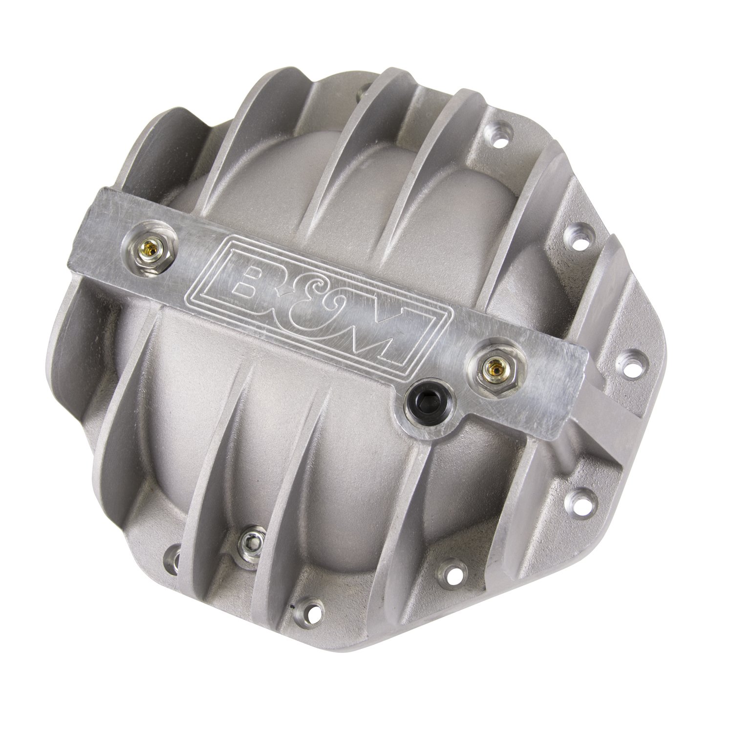 B&M 10306 Differential Cover - Heavy Duty Replacement for Trucks & SUVs - High-Performance Protection for Off-Road & Towing Scenarios