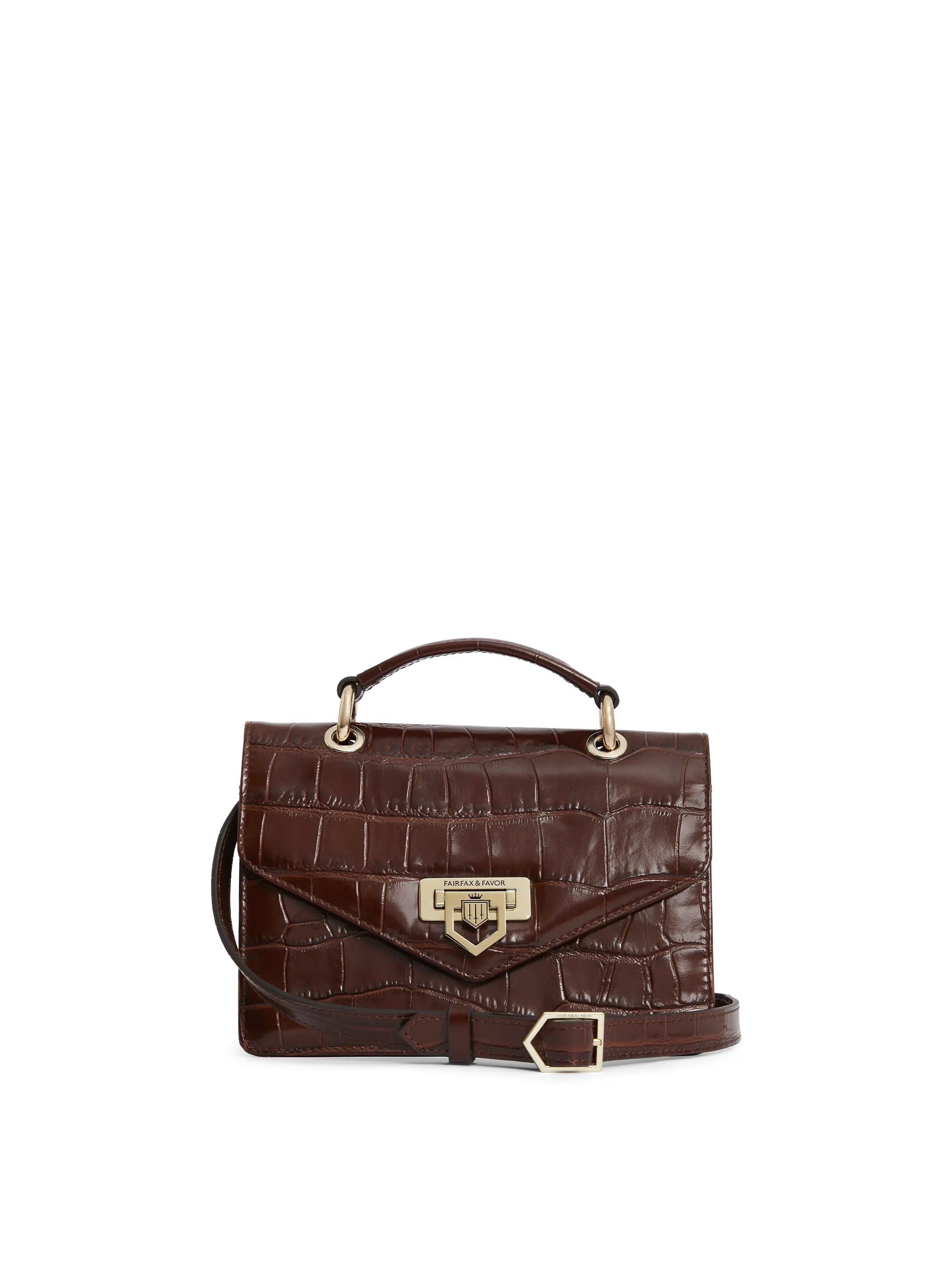 Loxley Mini Crossbody Bag - Genuine Crocodile Leather, Stylish & Durable for Women | Perfect for Travel, Shopping & Everyday Use