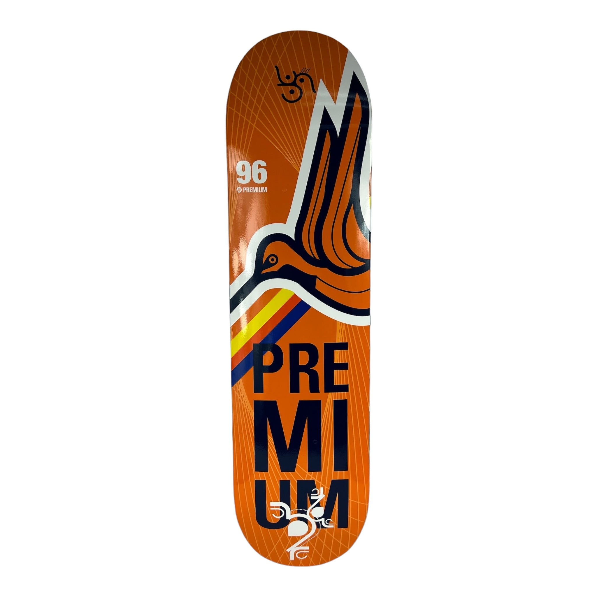 Premium NATURIA YELLOW FLYBIRD Skateboard - Multiple Sizes Available for Street & Park Riding | Durable Deck for Beginners & Pro Skaters