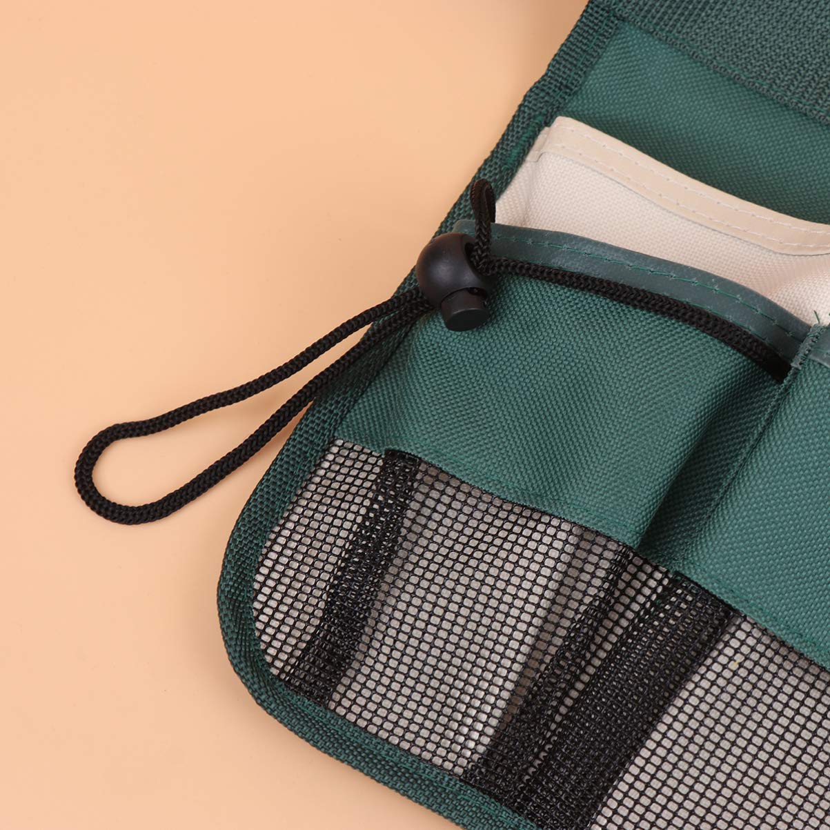 **Hemoton Heavy Duty Canvas Waist Pouch – Gardening Tool Belt Bag for Electric Wrenches, Technician Work Pouch, Multi-Pocket Utility Tote for Gardeners & Cleaners – Perfect for Outdoor Work & DIY Projects**