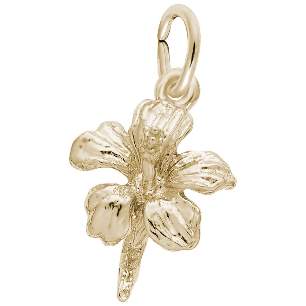 Exquisite Hibiscus Charm for Bracelets & Necklaces - Perfect for DIY Jewelry Making, Gifts, and Boho Fashion Accessories
