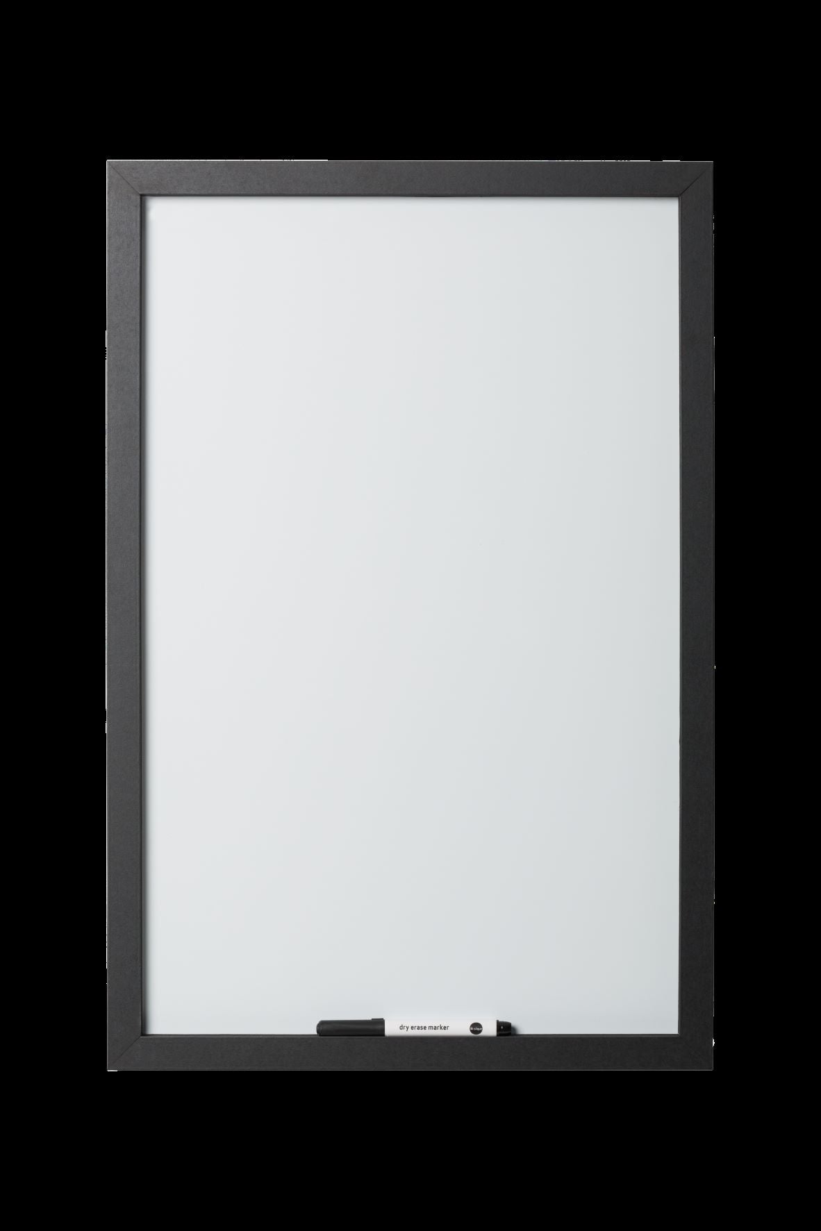 Premium Magnetic Dry Erase Whiteboard with Black Frame - Perfect for Office, Classroom, and Home Use