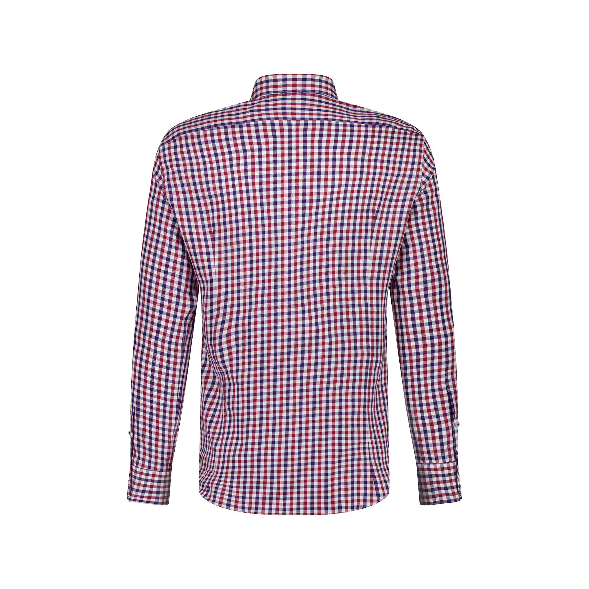 Elegant Checkered Shirt for Men - Navy, Red & Multi-Color Plaid - Casual & Office Wear - Perfect for Work, Dates & Outdoor Activities