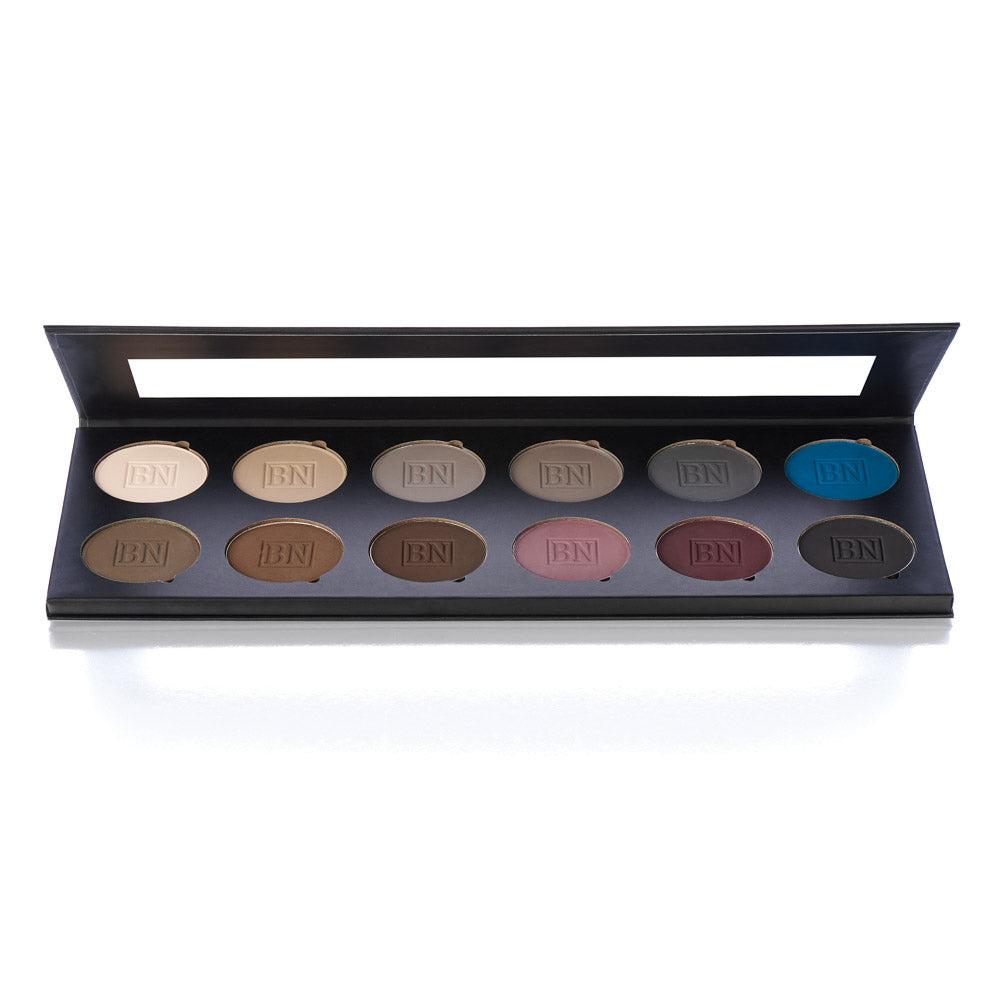 Ben Nye Glam Shadow Palette (ESP 954) - Professional Makeup Eyeshadow Set for Stage & Photography - Perfect for Theatrical, Cosplay & Special Effects Makeup