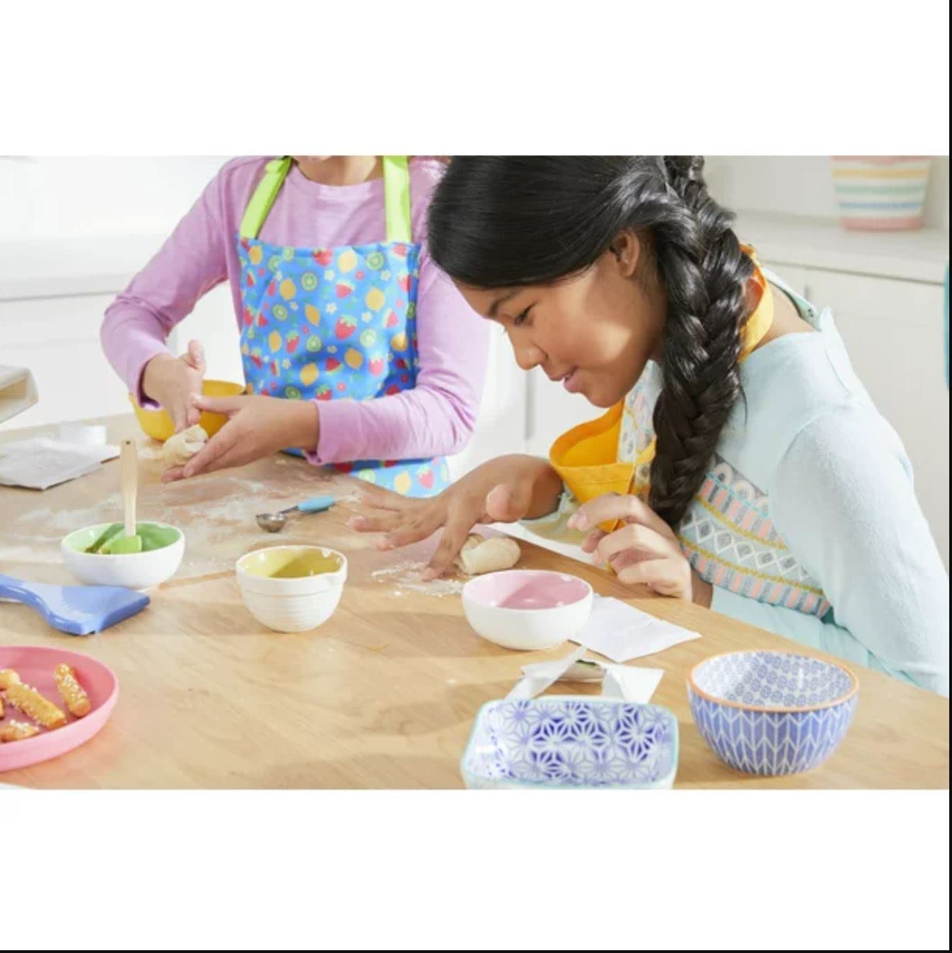 Easy Bake Oven Gift Set with 4 Baking Mixes & Accessories - Red Velvet Cupcakes, Donut, Pizza, Whoopie Pies - Includes Unicorn Sprinkles & Designer Kit - Perfect for Kids Baking, Birthday Gifts & Pretend Play