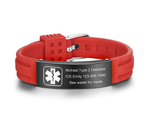 Silicone 02-Red-Width 16MM-