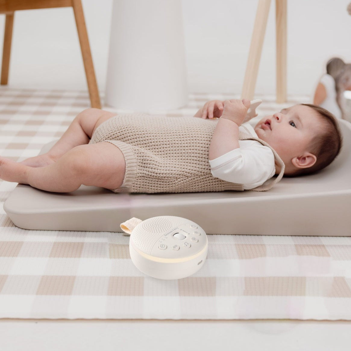 Snooze Fairy Portable White Noise Machine for Sleeping, Travel & Baby - Soothing Natural Sounds for Relaxation, Meditation & Nursery - USB Rechargeable Sleep Aid Device