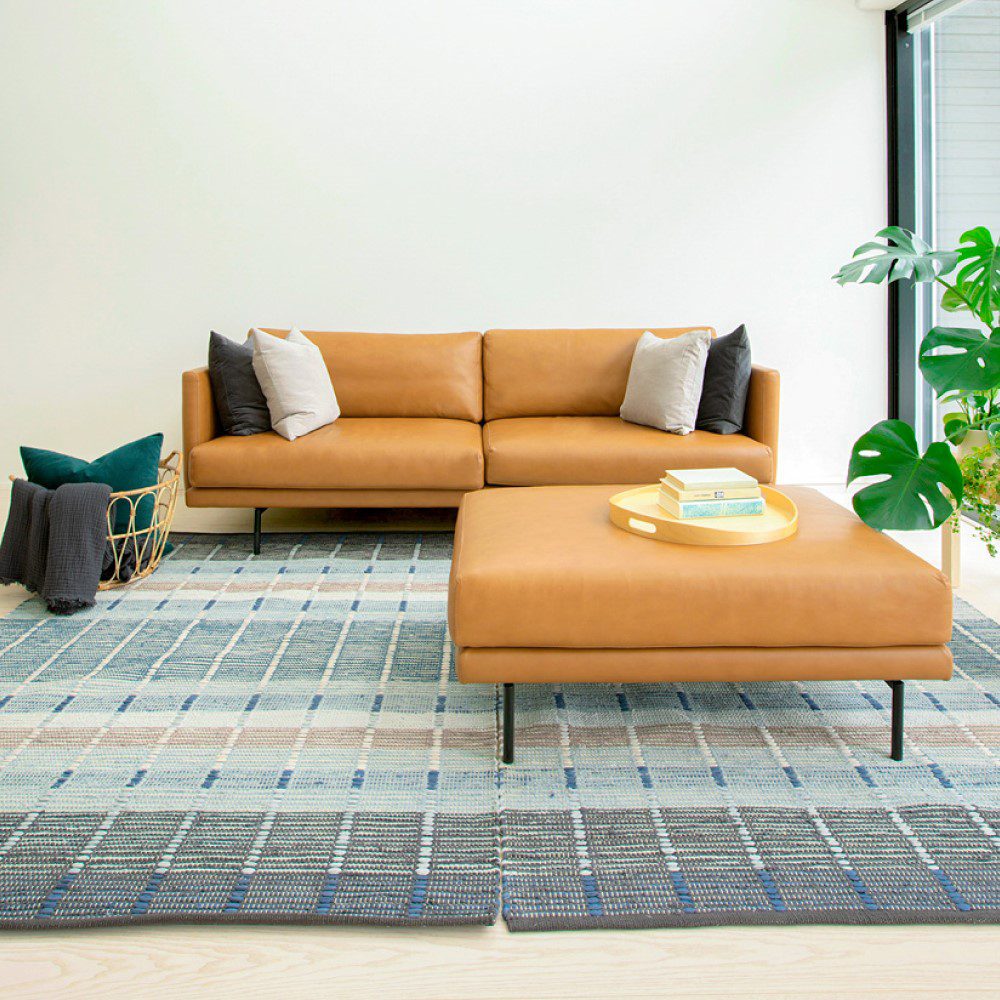 FINARTE Origami Rug - Soft Grey Modern Folded Design, 140x200cm (55x79 inches) Non-Slip Area Rug for Living Room, Bedroom, Office Decor