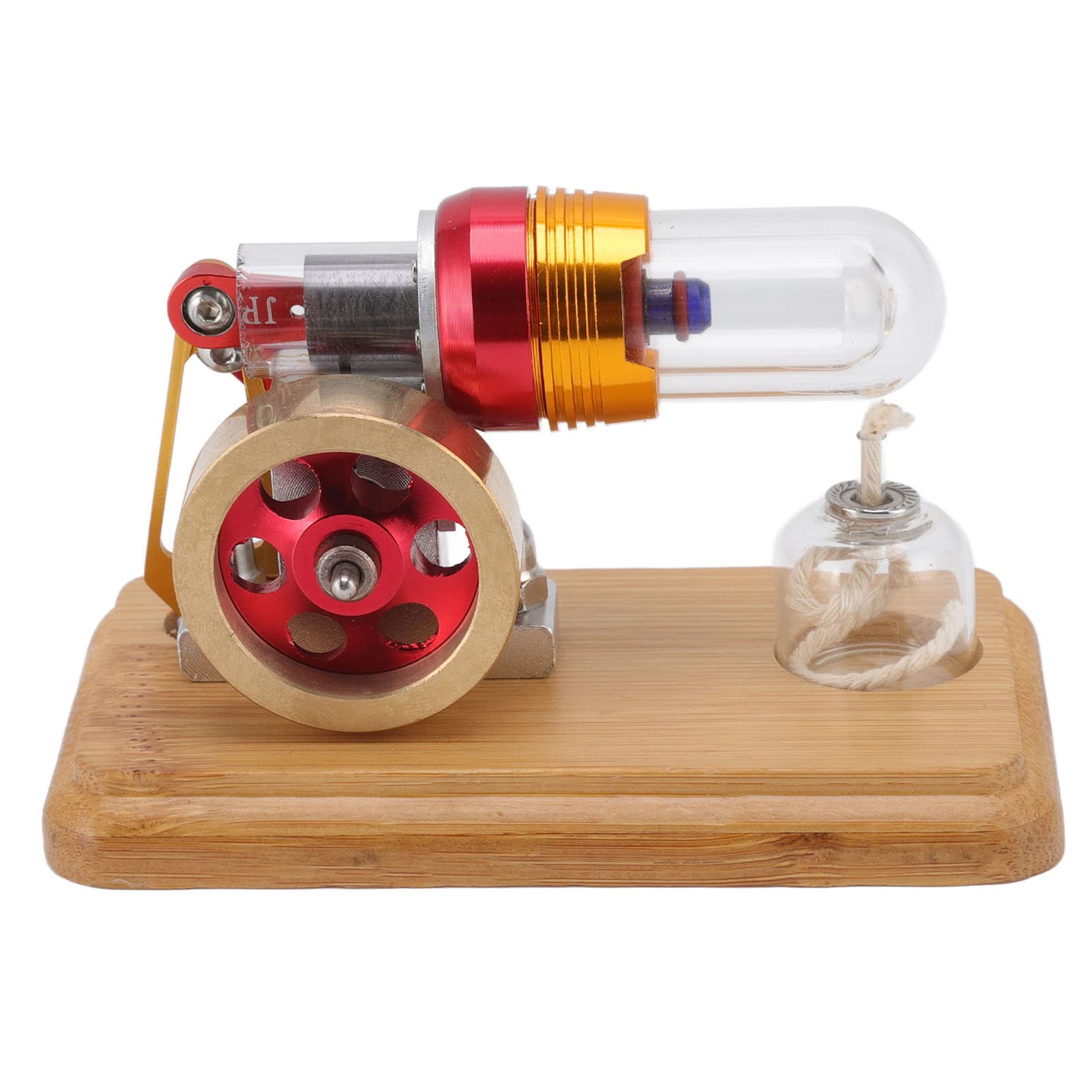 Stirling Engine Model Kit - Free Piston Physics Science Experiment Toy for Kids | DIY Educational STEM Project for Classroom Demonstrations & Science Fairs | Perfect for Learning Thermodynamics & Engineering Principles