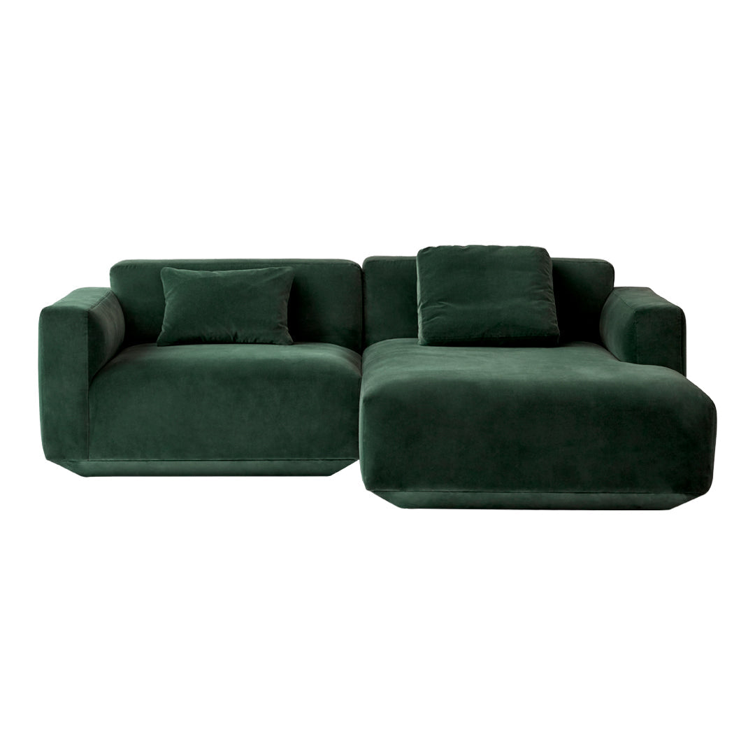 Develius Models B & C Sofa with Chaise Lounge - Modern Sectional Couch for Living Room, Lounge & Family Room Comfort