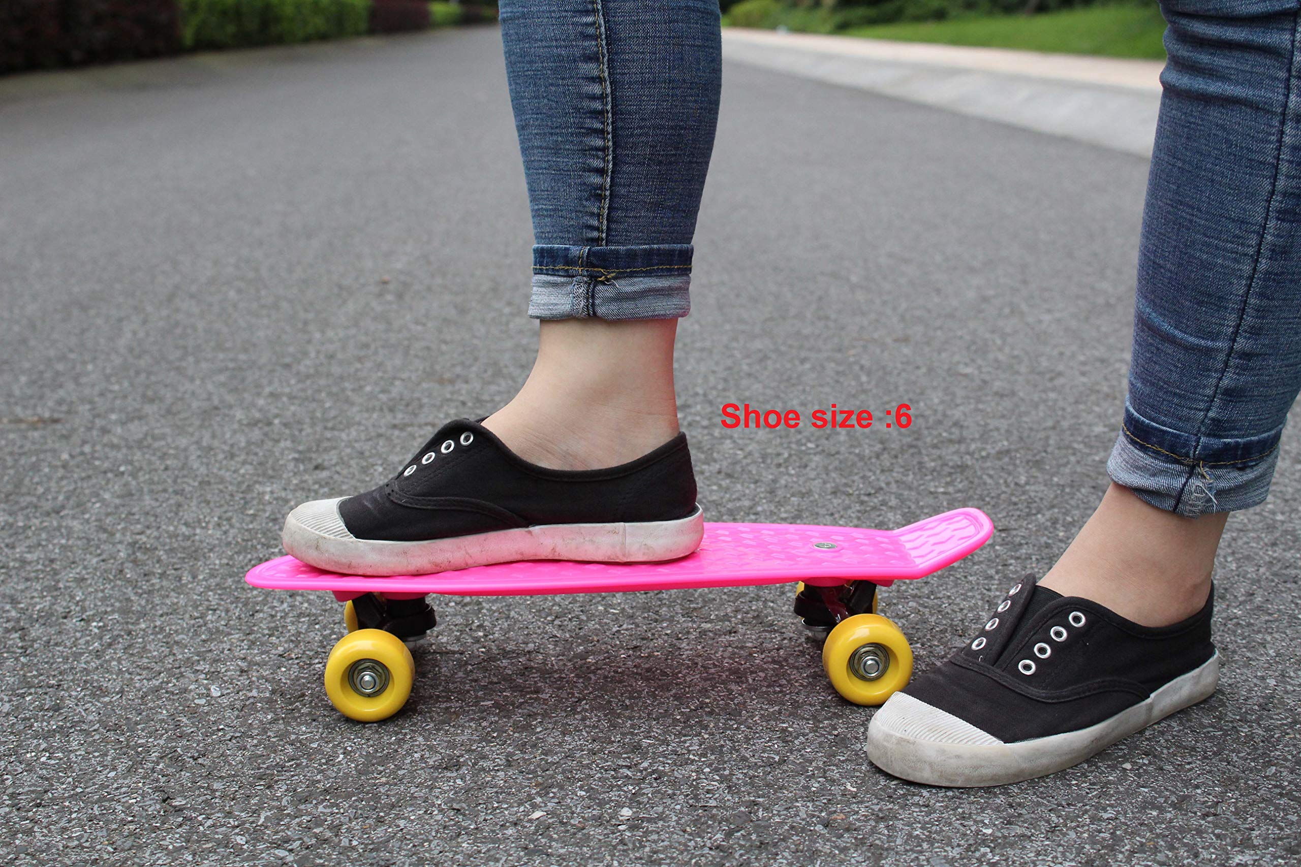 Best Mini Skateboard & Mini Cruiser for Beginners - Portable & Lightweight for Commuting, Campus Riding & Fun Tricks