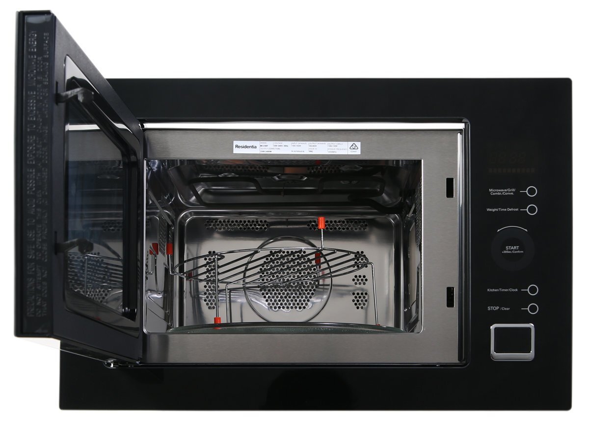 InAlto 25L Built-In Wall Microwave Oven with Convection - MC25BF - Perfect for Kitchen Remodeling & Space Saving Solutions