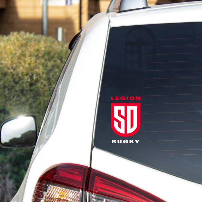 SD Legion Car Window Decal Sticker - Waterproof Vinyl Decal for Cars, Trucks, Laptops - Perfect for Sports Fans, Team Support & Vehicle Customization