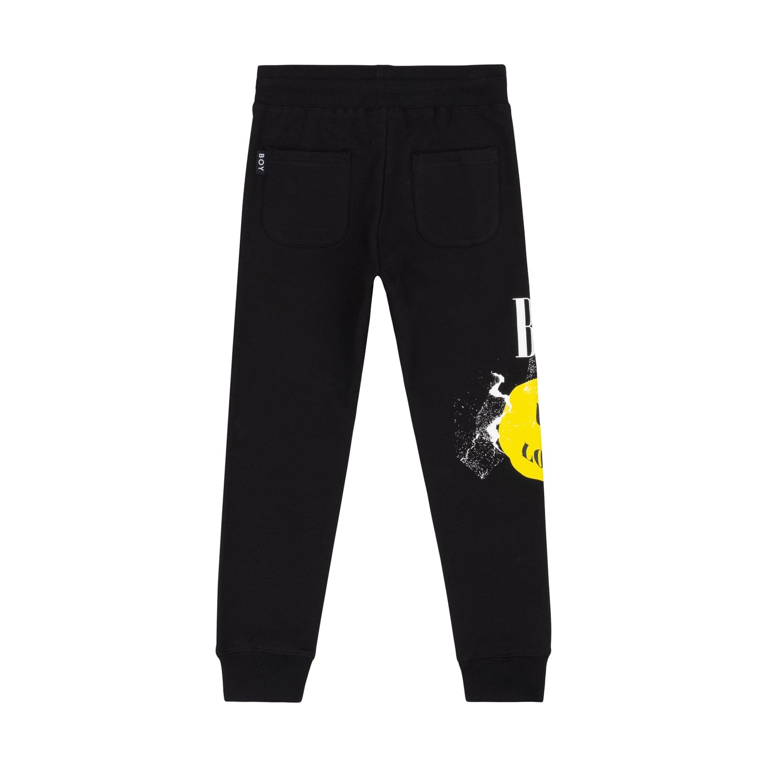 BOY TEXT JOGGERS - Comfortable Cotton Jogger Pants for Boys | Trendy Casual & Athletic Wear for School, Play & Everyday Outfits